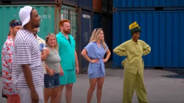 Steve Madden Adalyn Dress worn by Hannah Burns as seen in The Mole (S02E05)