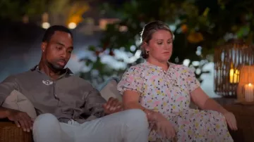 Doen Hathaway Dress worn by Ryan Warner as seen in The Mole (S02E06)