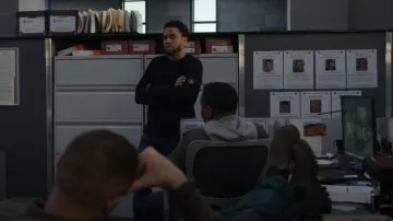 Stone Island Cotton Crewneck Sweater worn by Don Carter (Michael Ealy) as seen in Power Book II: Ghost (S04E05)