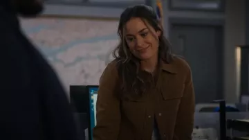 Vince Cotton-Blend Jacket worn by Becca Weston (Samantha Blaire Cutler) as seen in Power Book II: Ghost (S04E05)