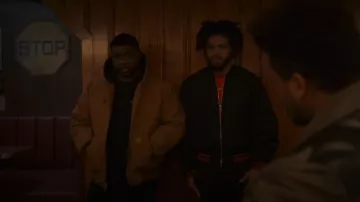 Carhartt Men's Loose Fit Firm Duck Insulated Flannel-Lined Active Jacket worn by Councilman Tate (Larenz Tate) as seen in Power Book II: Ghost (S04E05)