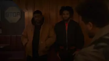 Carhartt Men's Loose Fit Firm Duck Insulated Flannel-Lined Active Jacket worn by Councilman Tate (Larenz Tate) as seen in Power Book II: Ghost (S04E05)