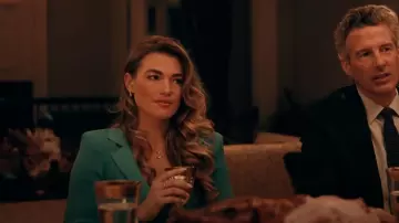 Retrofete Mimi Robe en tricot côtelé portée par Sarah (Kristina Emerson) comme on le voit dans The Chi (S06E16)