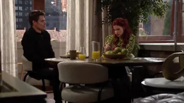 Zadig et Voltaire Racyl Robe léopard portée par Sally Spectra (Courtney Hope) telle qu’on la voit dans Les Feux de l’Amour le 9 juillet 2024