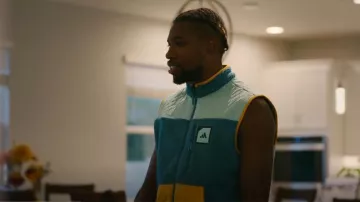 Adidas Golf Adx Veste rembourrée Gilet Arctic Fusion porté par Noah Lyles comme on le voit dans SPRINT (S01E01)