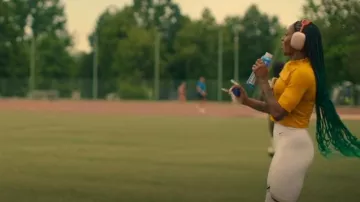 Nike One Icon Clash Legging d’entraînement 7/8 pour femme porté par Sha’Carri Richardson comme on le voit dans SPRINT (S01E02)