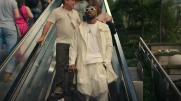 Yohji Yamamoto Y-3 Team Mod Fishtail Parka DP0565 Large worn by Noah Lyles as seen in SPRINT (S01E03)