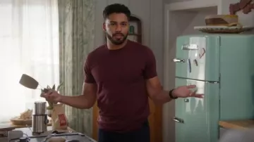 Threads 4 Thought Soloman Luxe Jersey T-Shirt worn by Jordan Baker (Michael Evans Behling) as seen in All American (S06E14)