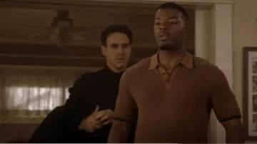 Rag and Bone Harvey Polo Classic Fit worn by Spencer James (Daniel Ezra) as seen in All American (S06E14)