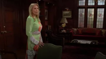 Alice + Olivia Harmony Skirt worn by Brooke Logan (Katherine Kelly Lang) as seen in The Bold and the Beautiful on July 10, 2024