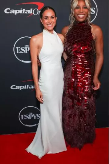 Staud Giuseppe Dress worn by Meghan Markle at Espy Awards on July 11, 2024