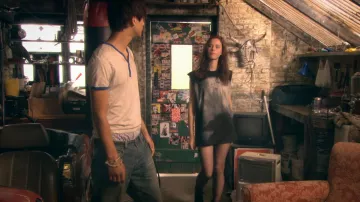 Get The Looks from Skins: Effy aka Elizabeth Stonem (Kaya Scodelario) is wearing Topshop Boutique Horse Tank Top in season 3, episode 5