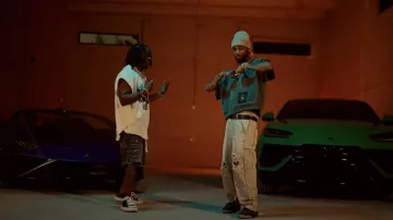 Maison Mihara Yasuhiro Black Canvas Peterson Sneakers worn by Jack Boy in Jackboy - Really Rich (Official Video) (feat. Key Glock)