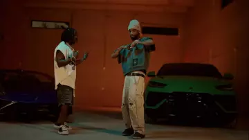 Sudadera Paly Grey Hollywood Is Hell usada por Key Glock en Jackboy - Really Rich (Official Video) (feat. Key Glock)