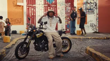 Timberland x Veneda Carter Botas de charol beige usadas por Tyga en Tyga, Sabrina Claudio - No Question (Video Oficial)