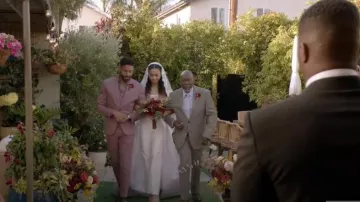 Express Slim Dusty Purple Cotton-Blend Suit Jacket worn by Jordan Baker (Michael Evans Behling) as seen in All American (S06E15)