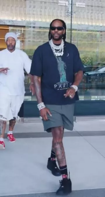 Nike Air Force 1 Low x Supreme Box Logo Black worn by 2 Chainz on the Instagram account @2chainz