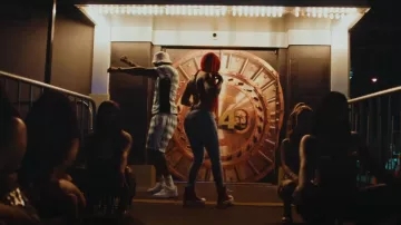 Calcetines Casablanca Casa Sport blancos usados por Rob49 en Rob49 - "Homebody Remix" feat. Moneybagg Yo, Bossman Dlow, Skilla Baby (Video musical)