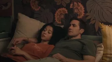 Topshop Positive Energy Tee worn by Jaden Sabich (Chase Infiniti) as seen in Presumed Innocent (S01E05)