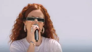 Dior Punk Sunglasses worn by Jess Glynne as seen in Love Island (S11E44)