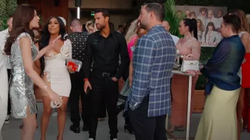 Givenchy U-Lock Harness Cotton Poplin Shirt worn by Sergio Carrallo as seen in The Real Housewives of Dubai (S02E07)