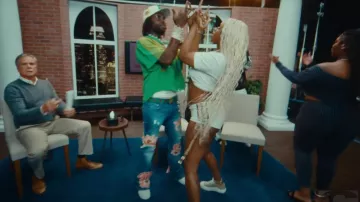 Nike Air Force 1 Low 'White' portée par Chief Keef en Sexy Red ft. Chief Keef - Bow Bow Bow (F My Baby Dad) (Vidéo Officielle)