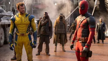 Trajes de la película de Deadpool y Wolverine: Traje de Wolverine Mono amarillo usado por Logan (Hugh Jackman)