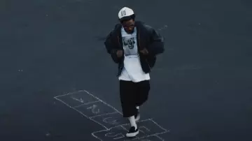 Loewe Black Suede Terra Vulca Slip On Sneakers worn by Kendrick Lamar in Kendrick Lamar - Not Like Us