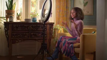 Ba & Sh Wei Abstract-Print Straight Skirt worn by Paige Alexander (Kerry Washington) as seen in UnPrisoned (S02E05)