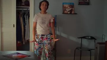 Pantalones de chándal Adidas Original Ivy Park Multicolor Ski Print usados por Paige Alexander (Kerry Washington) como se ve en UnPrisoned (S02E05)