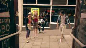 Skins Wardrobe: Liv Malone (Laya Lewis) is wearing Jonathan Saunders for Topshop Gradient Dress in season 5, episode 3