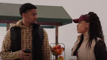 David Thomas X Richmond X Hoodie worn by Jessie 'JR' Raymond (Sylvester Powell) as seen in All American: Homecoming (S03E03)