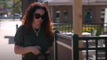 Versace Greca Ve 4402 Oversize usado por Jennifer Aydin como se ve en The Real Housewives of New Jersey (T14E11)