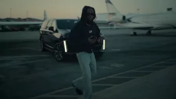 Balenciaga Black Lace-Up Bulldozer Boots worn by Gunna in Gunna - whatsapp (wassam) [Official Video]