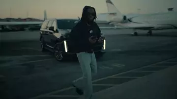 Balenciaga Black Lace-Up Bulldozer Boots worn by Gunna in Gunna - whatsapp (wassam) [Official Video]