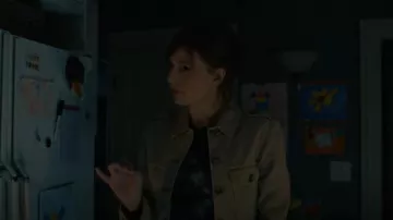 Paige Pacey Cropped Jacket worn by Kristen Bouchard (Katja Herbers) as seen in Evil (S04E10)