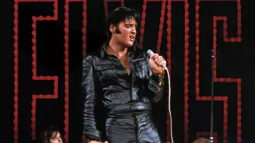 Elvis Presley Outfits: The singer was wearing Leather Black Suit for his Comeback Special on June 29th, 1968