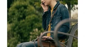 The Boys Outfits: Starlight (Erin Moriarty) is wearing Blue Denim Jacket season 2, episode 1