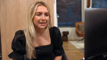 Reformation Evianna Linen Dress Evianna Linen Dress worn by Savannah Gowarty as seen in Owning Manhattan (S01E03)