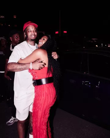 Ferrari White & Red Horse-Pocket T-Shirt worn by 21 Savage on the Instagram account @21savage