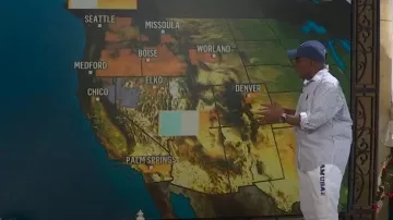 Polo Ralph Lauren Team USA Opening Ceremony Oxford Shirt worn by Al Roker as seen in Today on July 30, 2024