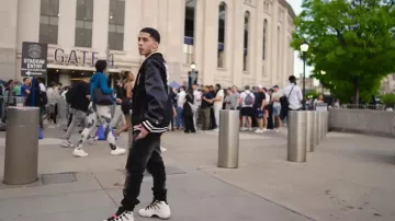 Jordan 11 Adapt Patent White worn by J.I. in J.I. - "New York" Freestyle ( Official Video)