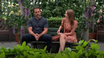 Cinturón Anthropologie Audrey usado por Faith Newman (Reylynn Caster) como se ve en The Young and the Restless el 29 de julio de 2024