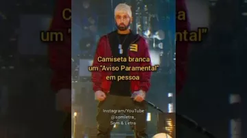 Eminem is wearing red M jacket in his Houdini music video