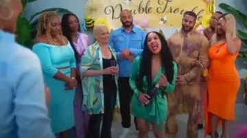 Le Superbe Knit Pick Skirt worn by Daniella 'Danni' King (Mignon Von) as seen in Tyler Perry's Sistas (S07E19)