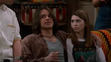 Vintage Rush Signals New World Tour worn by Leia Forman (Callie Haverda) as seen in That '90s Show (S02E04)