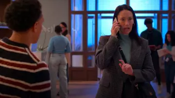 Isabel Marant Étoile Kerstin Blazer bouclé à simple boutonnage porté par Anna (Sian Clifford) comme on le voit dans Unstable (S02E01)