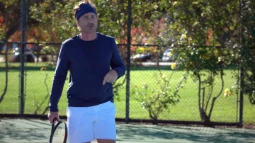 Alo Yoga Triumph Long Sleeve worn by Ellis Dragon (Rob Lowe) as seen in Unstable (S02E02)