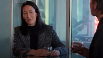 Isabel Marant Étoile Kerstin Blazer bouclé à simple boutonnage porté par Anna (Sian Clifford) comme on le voit dans Unstable (S02E08)