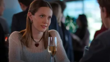 Brandy Melville Colette Sweater worn by Georgia (Iris Apatow) as seen in Unstable (S02E08)